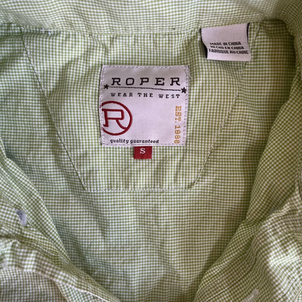 Roper Men’s Short Sleeve Button Down Shirt